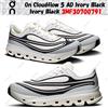 On Cloudflow 5 AD Ivory Black Ivory Black 3MF30700791 taglia uomo