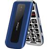 artfone F20 Blu - Telefono Cellulare per Anziani丨GSM Flip Telefoni Cellulari con
