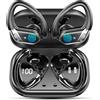 chalvh Cuffie Bluetooth Sport, 50 Ore Auricolari Bluetooth 5.4 HiFi Stereo, Cuffie Wire