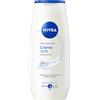 NIVEA Bagnodoccia Creme Soft 250 ml, Bagnoschiuma in crema detergente e idratante, Crema docciaschiuma con Olio di Mandorla, Vitamine C, E e Oli Nutrienti, Profumo delicato, Tutti i tipi di pelle