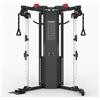 Toorx Csx-90 Stazione D'Allenamento a Cavi Dual Pulley con 2 Pacchi Peso da 75kg
