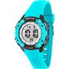 Sector No Limits Orologio Sector Ex-49 R3251312004 watch Silicone Turchese Digitale crono Unisex