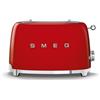 Smeg Tostapane 2x2 TSF01RDEU 2 Scomparti da 36mm 6 Livelli di Doratura Funzione