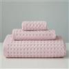 Set asciugamani da bagno in cotone ad alto assorbimento con tessuto waffle legge