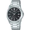 Casio Orologio Uomo CASIO MTP-1183PA-1AEG Bracciale Acciaio Classico Vintage Nero