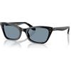 Ray-Ban Ray Ban 2299 Lady Burbank 52 901/R5 Occhiali da Sole Nero/Blu