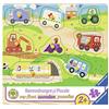Ravensburger Italy - 00.003.684 My First Wooden Puzzle I Miei Veicoli Preferiti,