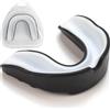 Mat'Ket Paradenti Boxe, Silicone Modellabile Comodo Nero per Uomo, Donna, Paradenti Prot