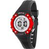 Sector No Limits Orologio Sector Ex-49 R3251312001 watch Silicone Nero Rosso Digitale crono