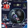 Ravensburger - Puzzle 3d Globo Glow In The Dark | Puzzle 3d Bambini A Partire Da