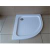 GRANISUD Piatto doccia acrilico RESINA SEMICIRCOLARE Tondo Basso 5 cm, 80x80 cm, 90x90 cm
