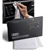 Audi 80A096325 - Panno per la pulizia dello schermo touch, 30 x 30 cm, colore ar