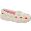 A2Z Donna Mocassino Simil Spugna Memory Foam Stile Arco Orlo Pantofole