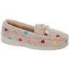 A2Z Donna Mocassino Simil Spugna Memory Foam Stile Arco Orlo Pantofole