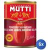 Mutti 6x Multipack Mutti Pelati S.Marzano Gr 400 Lattina