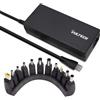 Vultech 120W 5A Caricatore PC Universale Autosettante per Notebook HP Asus