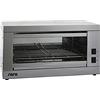 SARO CIVAS - Tostapane per 6 toast, in acciaio inox, con calore superiore/inferiore commutabile separatamente, vaschetta raccogli-briciole, 2 livelli di calore, da 2,2 kW, 535 x 270 x 275 mm