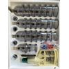 sim gold leaf Set di 32 coppettazione, set di coppettazione di acupoint cinese professionale p