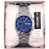 Seiko Orologio Uomo SEIKO SPIRIT Cronografo SBTQ071 Nuovo con Scatola Quarzo Blu Ar...