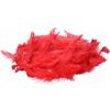 Artemio Artémio - Sacchetto di Piume, 3 g, Dimensioni Varie da 8 a 12 cm, Colore Rosso