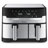 Moulinex Dual Easy Fry & Grill, Capacità 8,3 L, Doppio Cestello, Combinazione Di
