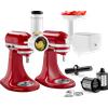 KitchenAid 5KSM2FPPC Kit 3 Accessori 5KSMFGA + 5KSMFVSP + 5KSMVSA Grattugia, Tri