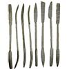 BENSON Set di 8 lime per legno e pietra ollare