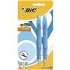Bic EasyClic - Confezione di 2 penne stilografiche, colori assortiti