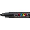 Uni Mitsubishi Pencil Company Ltd Uni Posca PC8K - Pennarello con punta piatta larga, 8 mm nero