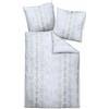 Janine Design Janine, Federa per Cuscino in Raso, 100% Cotone, 08 Silber Platin, 155 x 200 cm