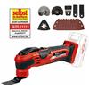 Einhell Utensile Multifunzionale a Batteria Varrito, Nero/Rosso, Solo: Senza Bat
