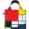 LOQI Museum Piet Mondrian Composition Red Yellow Blue And Black Bag Borsa (k8l)