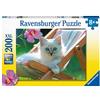 Ravensburger - Puzzle XXL Gattino Bianco | Puzzle 8 Anni In Su | Puzzle Bambini