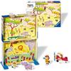 Ravensburger - Puzzle, Gli Amici del Safari, Linea Puzzle & Play 3x24 Pezzi, Puz