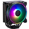 Cooler Master Hyper 212 Halo CPU Air Cooler - Finitura in Alluminio Nero
