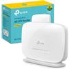 TP-Link TL-MR105 Cat4 Router 4G LTE Wireless N300Mbps, Router WiFi con Sim, Port