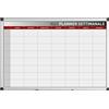 Bisilque Bi-Office GA03266170 - Planner Settimanale Magnetico, 90 x 60 cm, Bianco