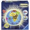 Ravensburger - 12184-3D Puzzle - Illuminated Globe - 72 Pezzi