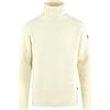 Fjällräven Fjallraven 87072-113 Övik Roller Neck Sweater M/Övik Roller Neck Sweater M Maglia Lunga Uomo Chalk White Taglia L