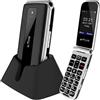 artfone F20 Telefono Cellulare per Anziani丨GSM Flip Telefoni Cellulari con Tasti