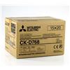 Mitsubishi Electric CK-D768 Carta + Ribbon per 400 Stampe 15x20