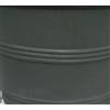 garden Vaso Angolare Millerighe 47x47xh40/46x46x h 53 cm in Resina Giardino Piante