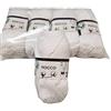 TRE SFERE filati tre sfere Tresfere Cotone per Maglieria Fiocco Pacco 250g,