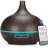 BININBOX 400Ml Diffusore di Oli Essenziali Umidificatore Ambiente a Ultrasuoni，7 (K2A)