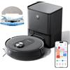 Proscenic Q8 Max Robot Aspirapolvere Lavapavimenti con Mappatura 5000 Pa/200 min