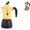 Bialetti Orzo Express Caffettiera 4 tazze in alluminio Nero