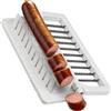 TOKASS Affettatrice Manuale per Salsicce, Acciaio Inox，taglia, banana, hot dog, salsicc