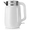 LEHMANN Bollitore Elettrico in Acciaio Inox, 2 L, 2200 W, Riscaldamento Rapido,