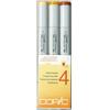 COPIC SKETCH SET DA 3 COLOR FUSION 4