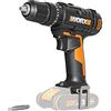 WORX WX370.9 - Trapano avvitatore a percussione a batteria 20 V, 50 Nm, 2 marce